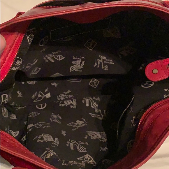 Donald J Pliner Red Purse - Picture 2 of 7